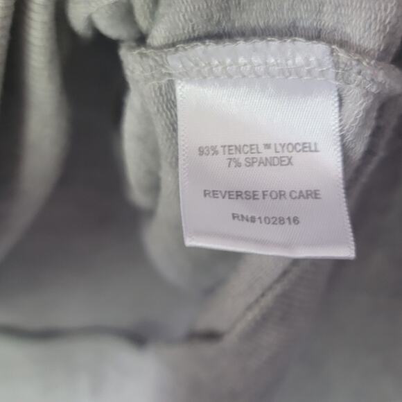 Garnet Hill- Cowl Neck Knit Tunic- Gray in color- size Medium - Picture 5 of 8